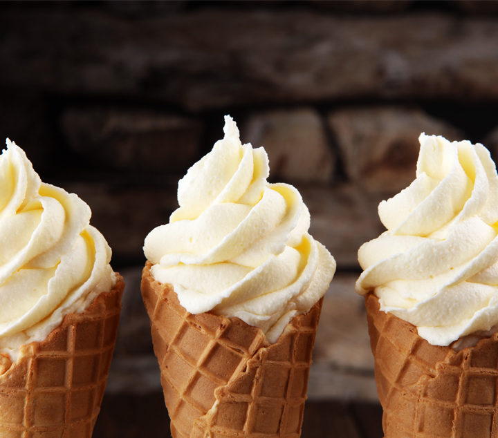 Soft Serve Vanilla Ice Cream